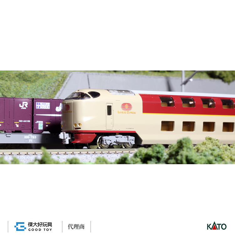 KATO 10-1565 電車285系3000番台「日出特快」 (集電弓增設編成 KATO 10-1565 電車285系3000番台「日出特快」 (集電弓增設編成