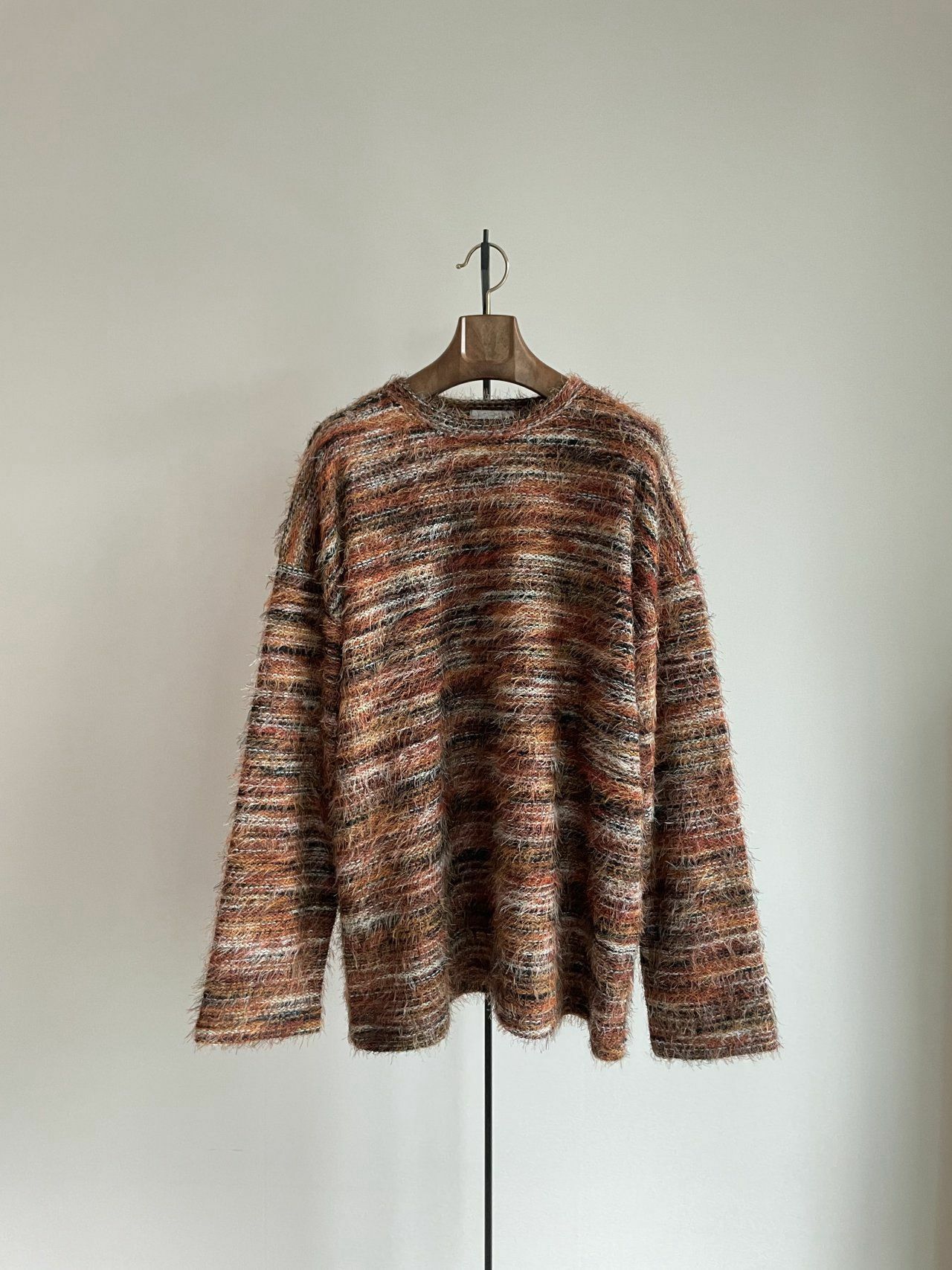 圓領橫紋針織衫 MALENKII-043T