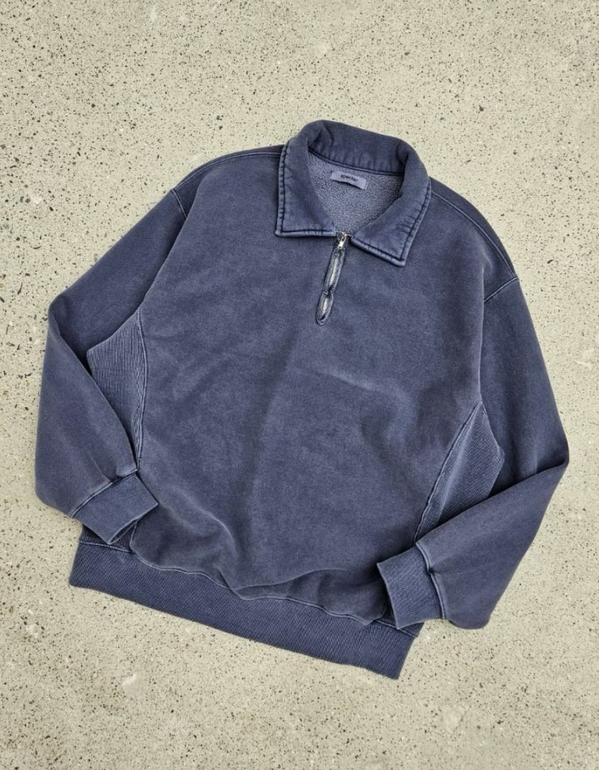 淨色反領半拉鍊衛衣 SPECTOR-039T