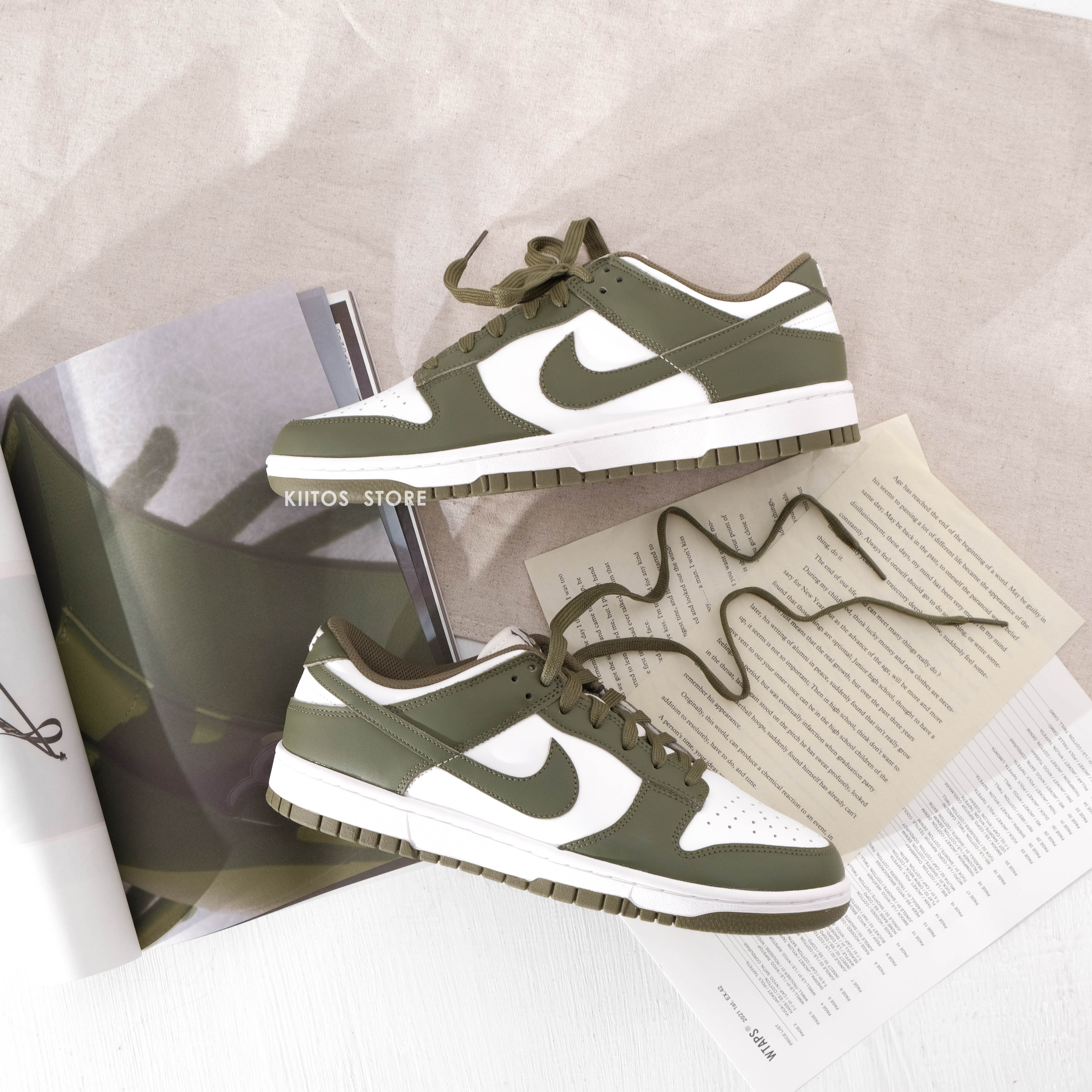 Nike Dunk Low Medium Olive 橄欖綠