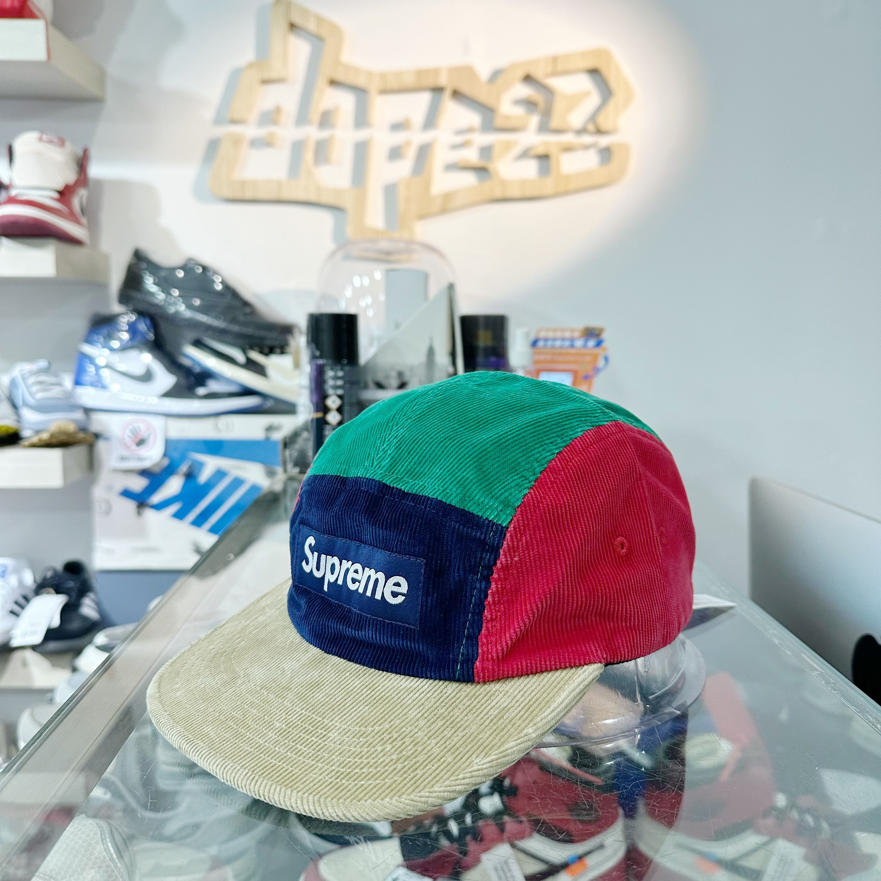 SUPREME FW23 CORDUROY CAMP CAP