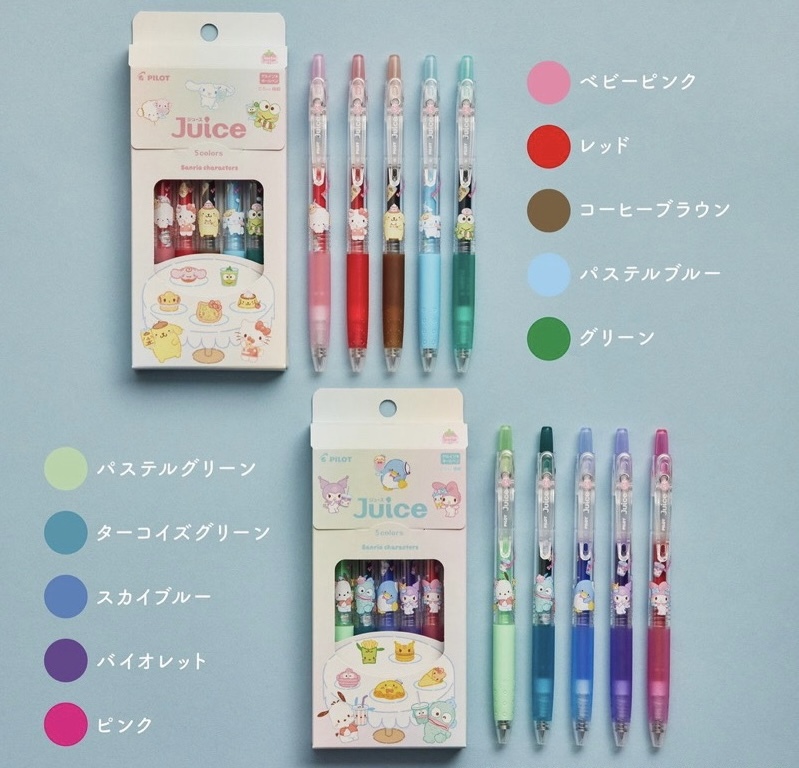 【單筆賣場】限量聯名 三麗鷗甜點派對系列 果汁筆0.5mm｜PILOT 日本