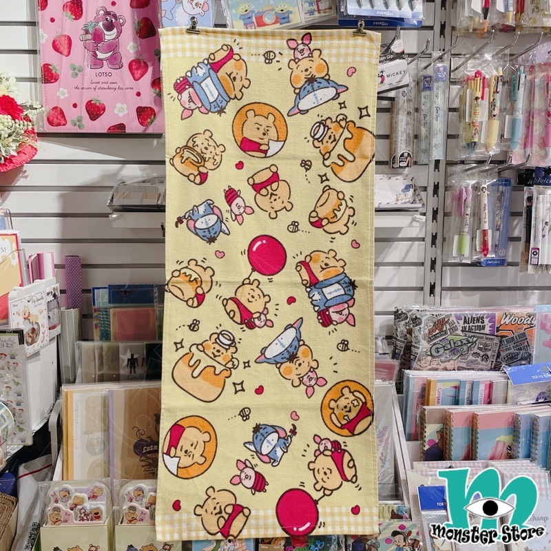 小熊維尼豬仔依唷毛巾/長面巾