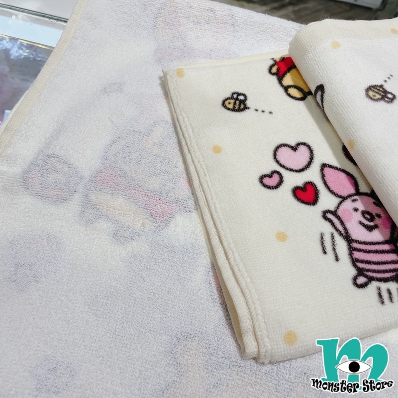 小熊維尼豬仔跳跳虎依唷毛巾/長面巾