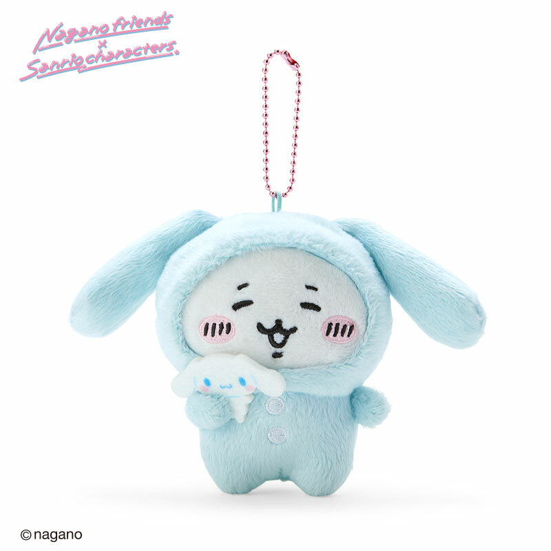 現貨-Chiikawa 吉伊卡哇 Sanrio 玉桂狗 x 小可愛 吊飾公仔