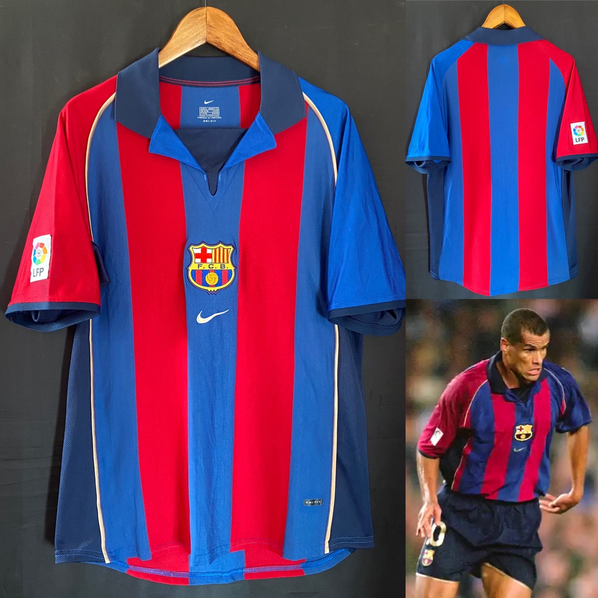 FC Barcelona 2001 2002 Nike Home shirt