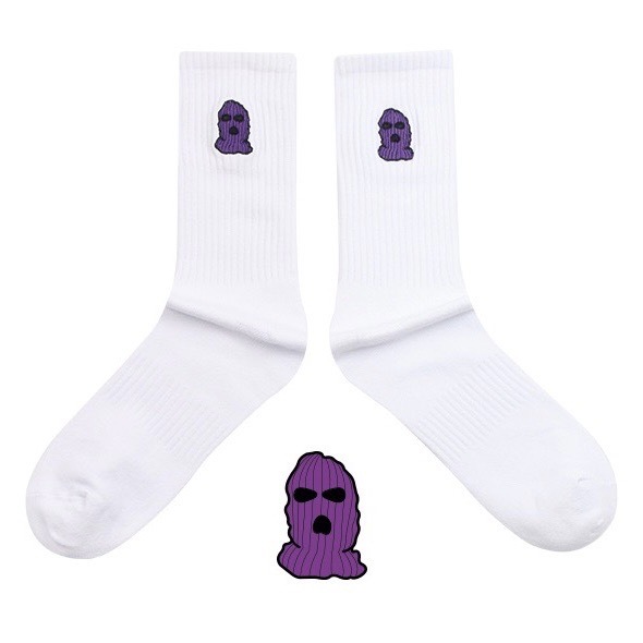 現貨|土匪/小熊軟糖/愛/融化笑臉/麻葉/狐狸面具刺繡系列襪