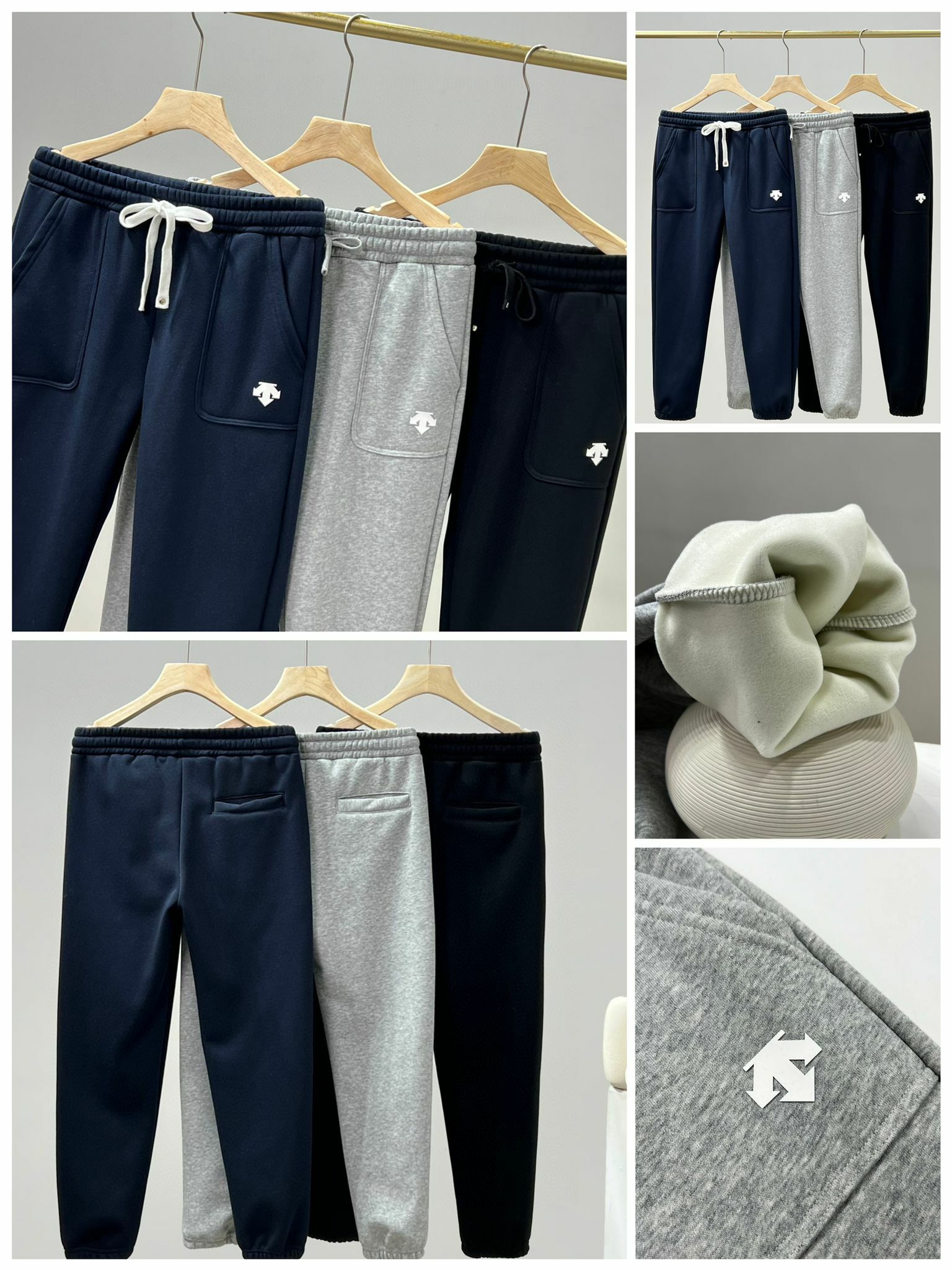 De*cent加厚情侶衛褲-2301129