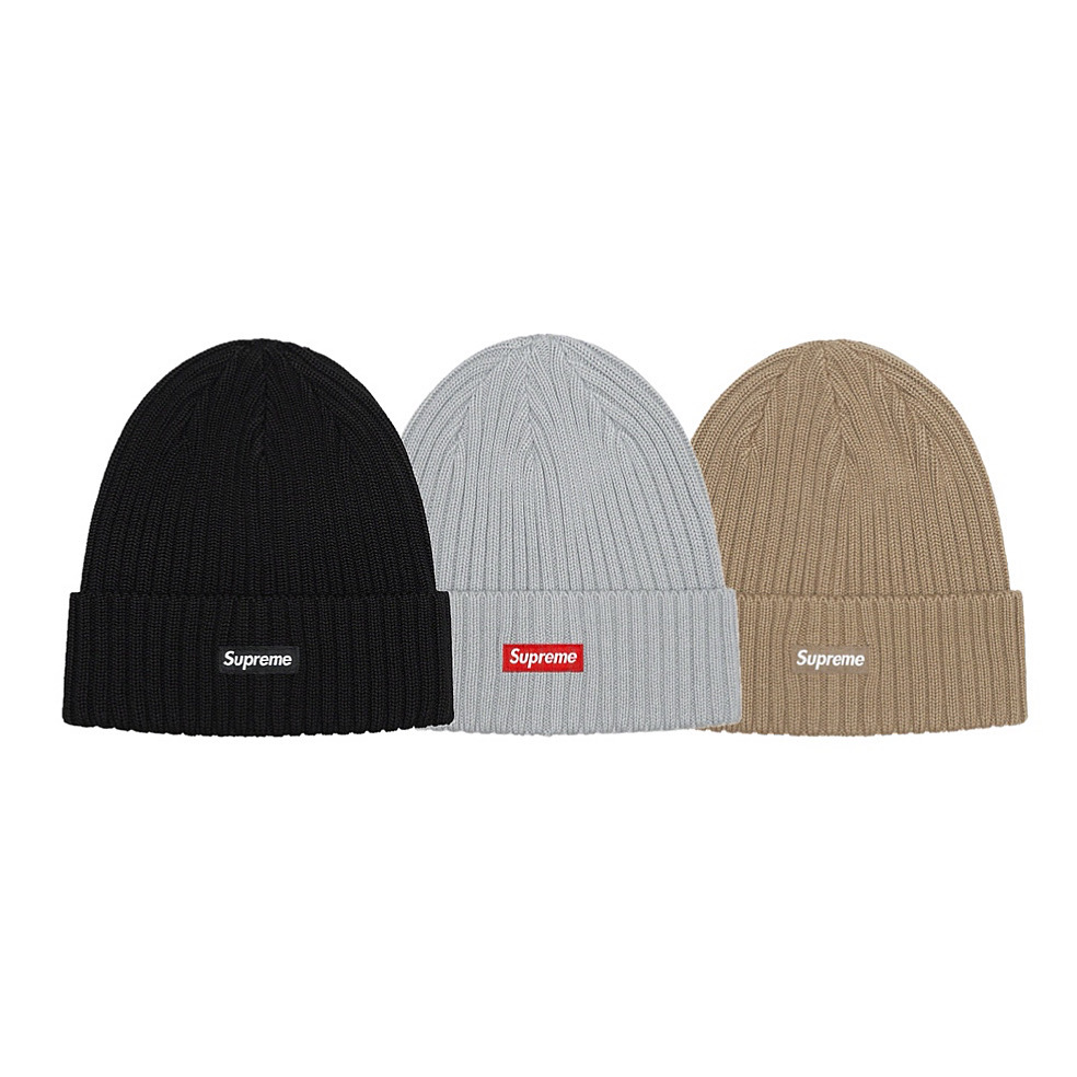 Supreme overdyed shop ribbed beanie black