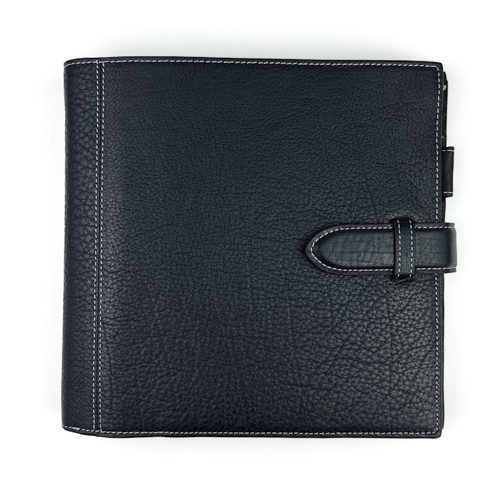 HBWA5 本體 DEEP 多功能收納 牛皮 深藍色｜ASHFORD 日本