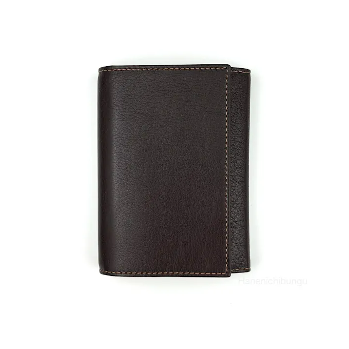 MICRO5+A7 DEEP 三折式萬用手冊 咖啡｜ASHFORD 日本