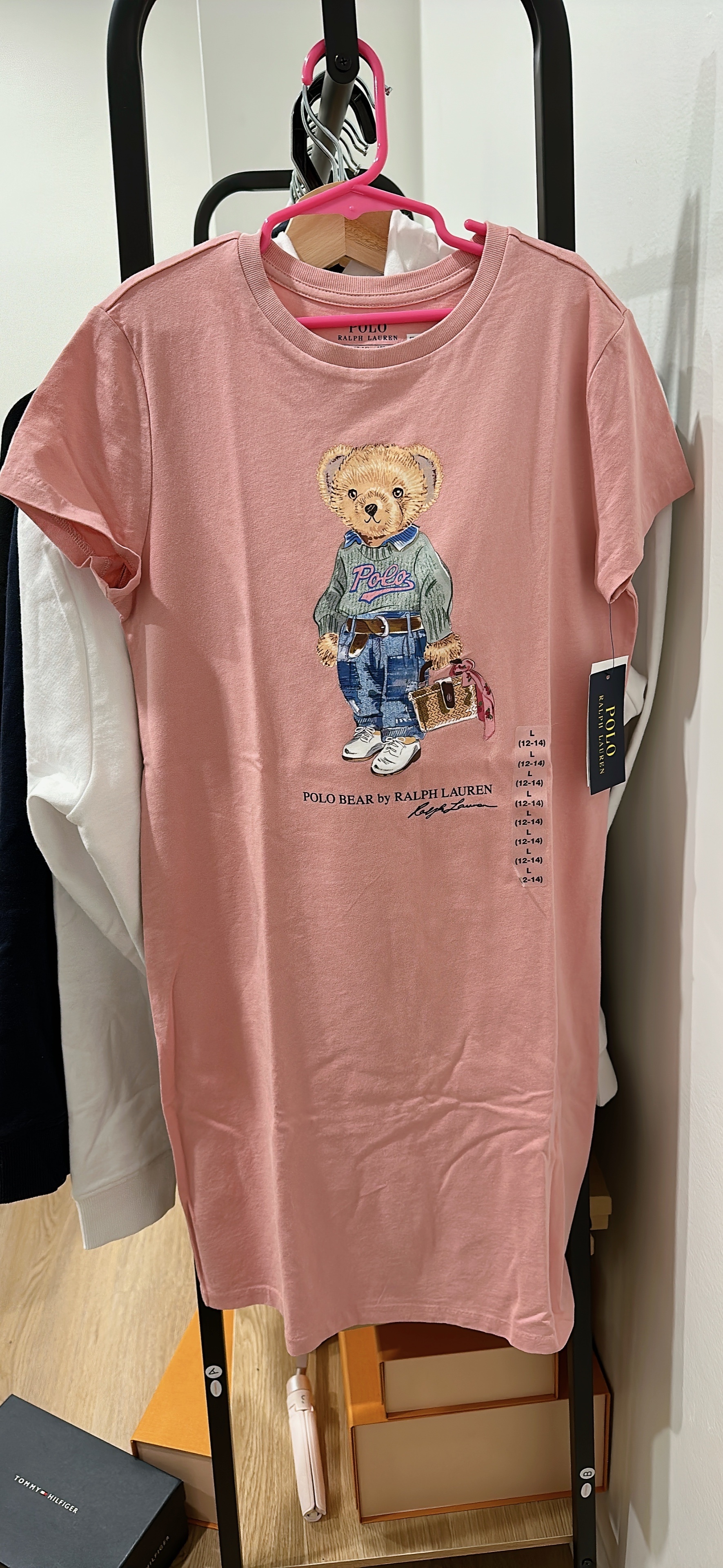 Polo bear dress kid size L