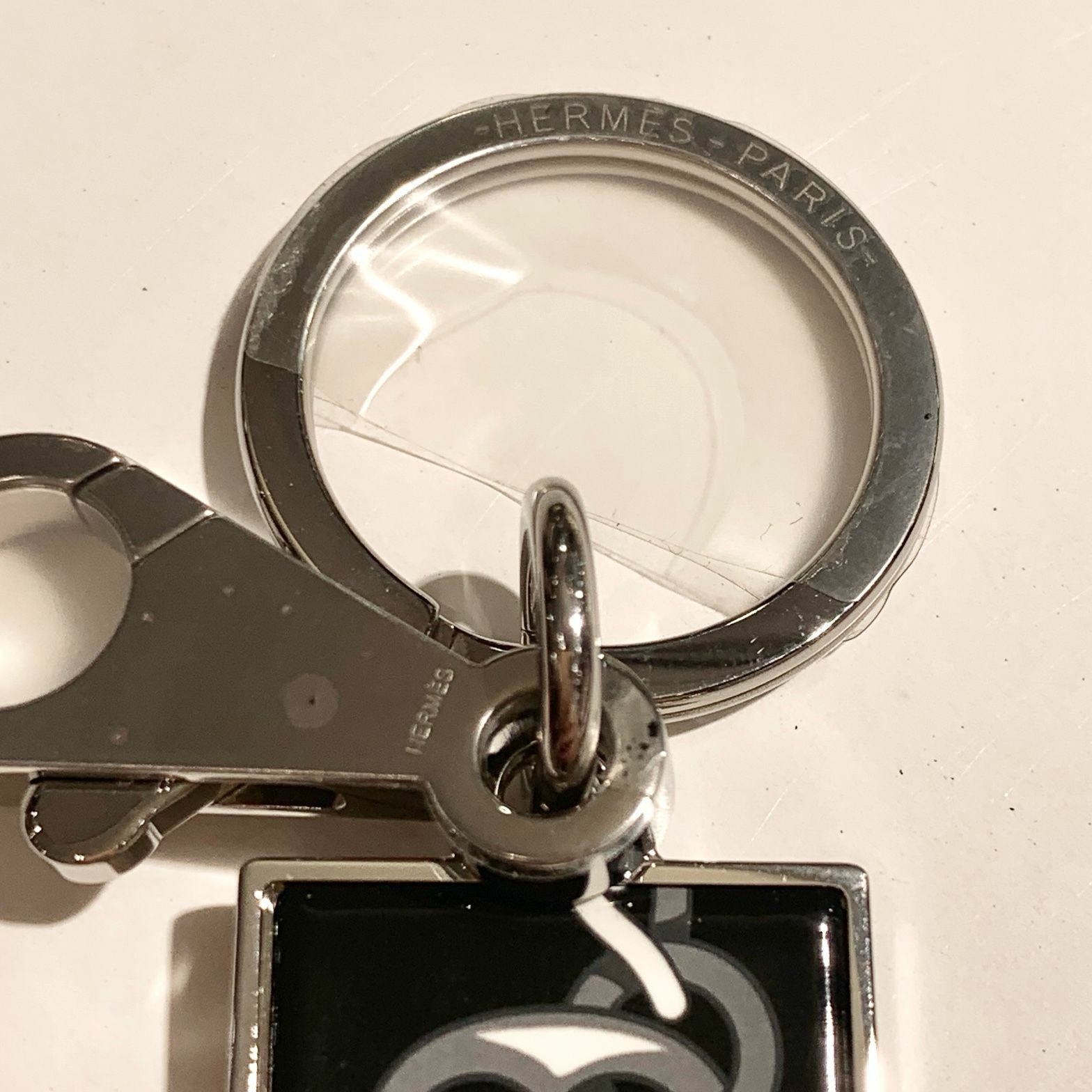 全新HERMES 鎖匙扣 Illusion Key key ring / Positif H960001FJ49 #BRAND NEW #香榭站正品