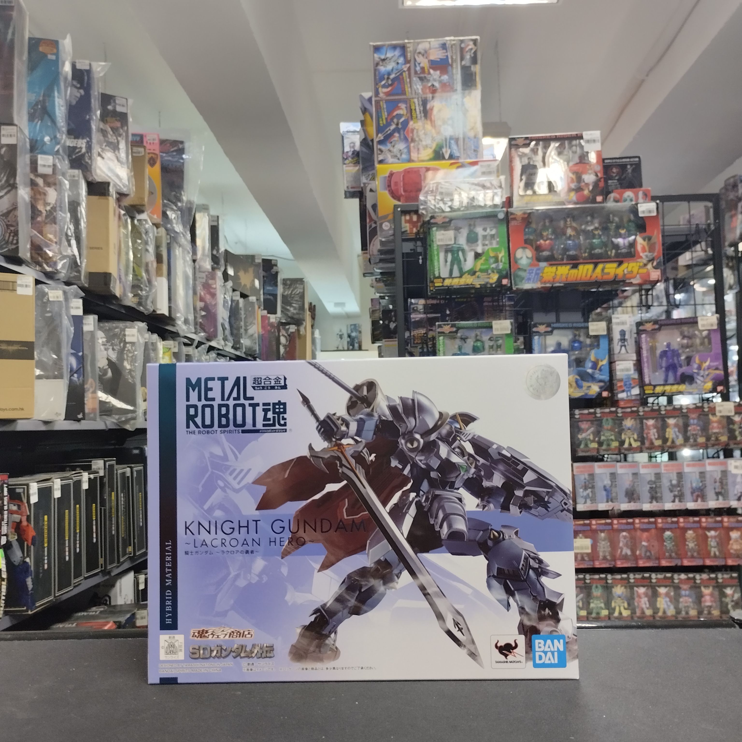 寄賣-GUNDAM-METAL ROBOT 魂 Knight Gundam Lacroan Hero