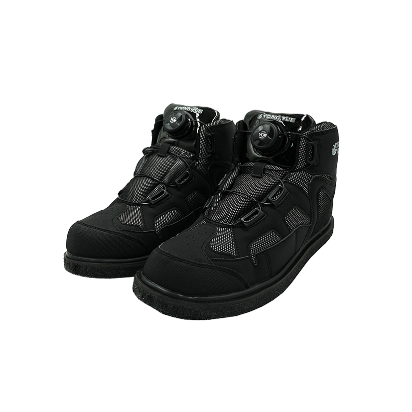 YONGYUE運動型防滑毛氈釘鞋/旋轉鈕釦