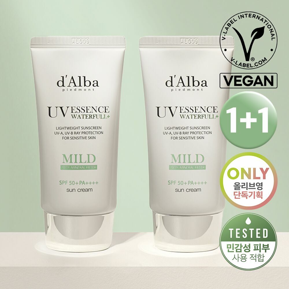 [ dAlba ] UV Essence Waterfull Mild Sun Cream 50ml