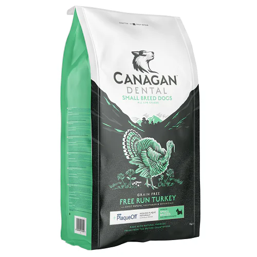 Canagan 無穀物火雞健齒配方(小型犬用)