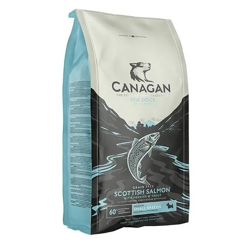 Canagan 無穀物蘇格蘭三文魚配方(小型犬用)