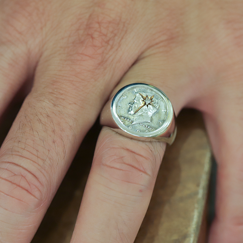 AMP JAPAN Diamond Kennedy Ring