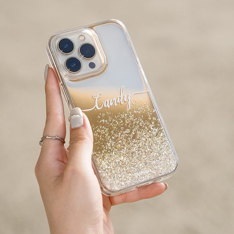 【特惠款】金色鏡面殼 Candy｜ iPhone 13 Pro