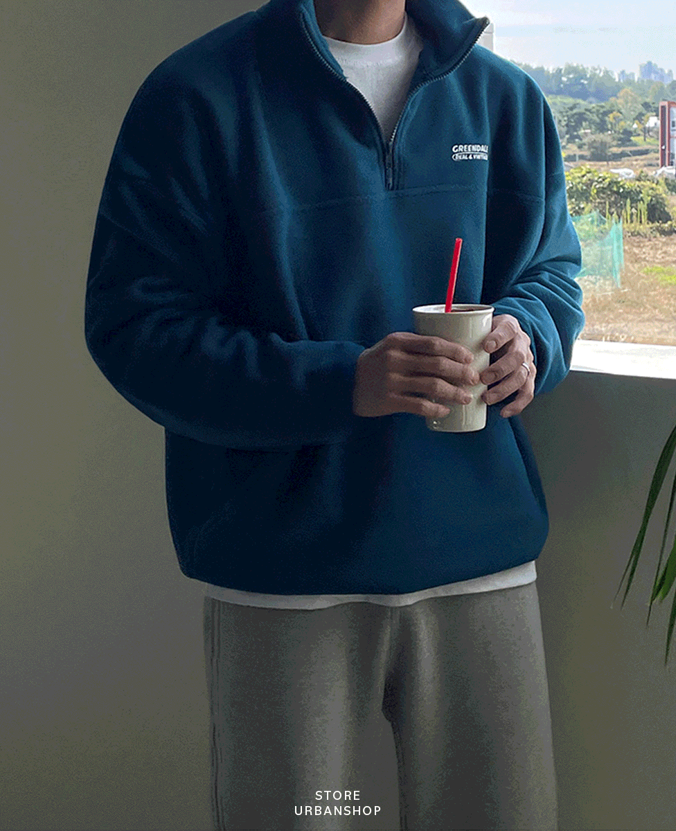 GREENDALE LOGO SWEATE / 藍 / 不提供退換貨