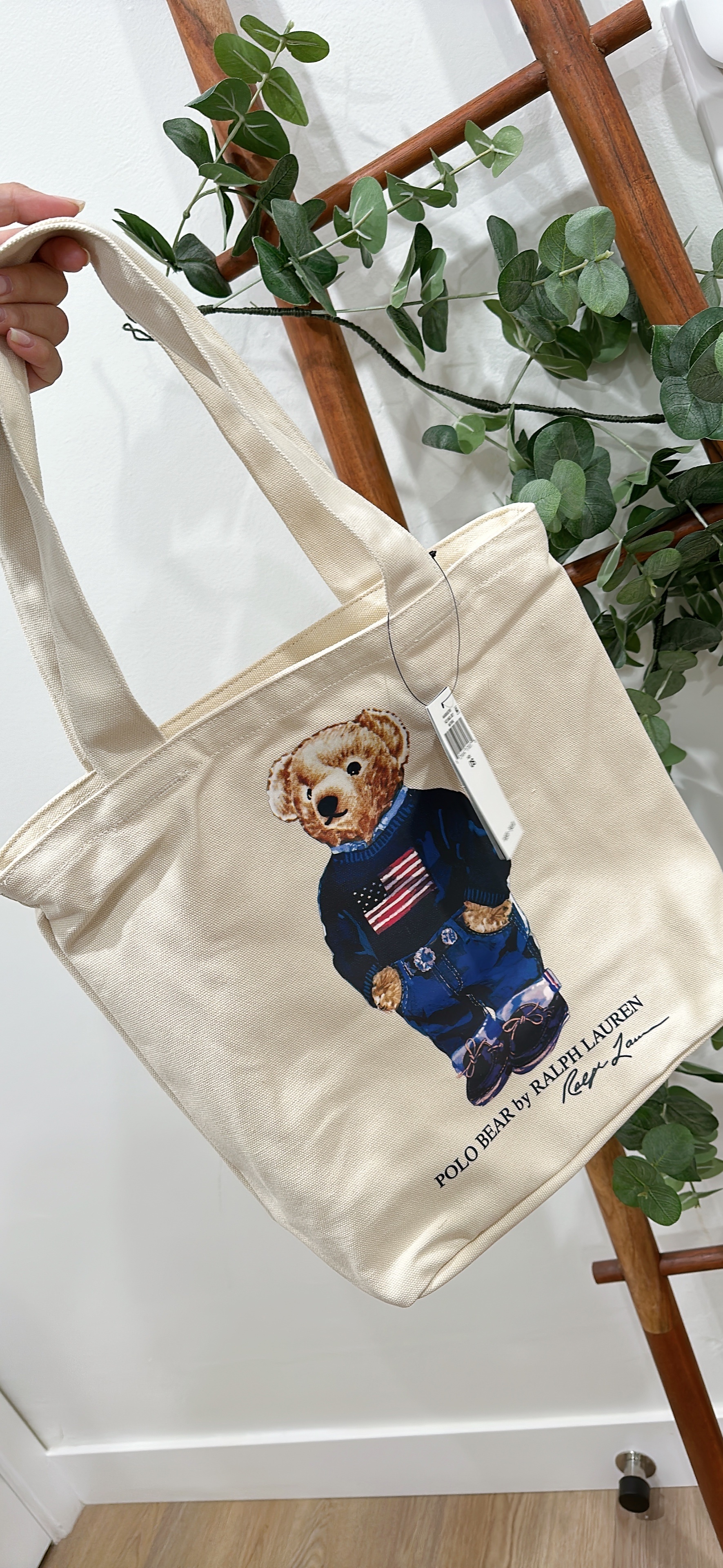 Ralph Lauren Polo Bear Tote