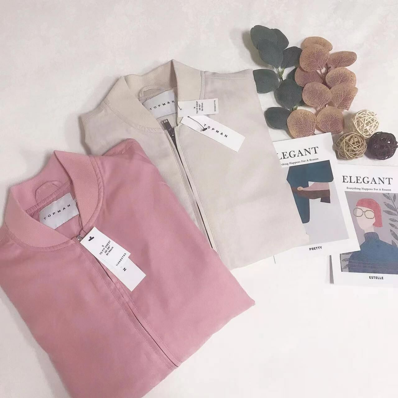 TOPMAN RECYCLED BOMBER JACKET