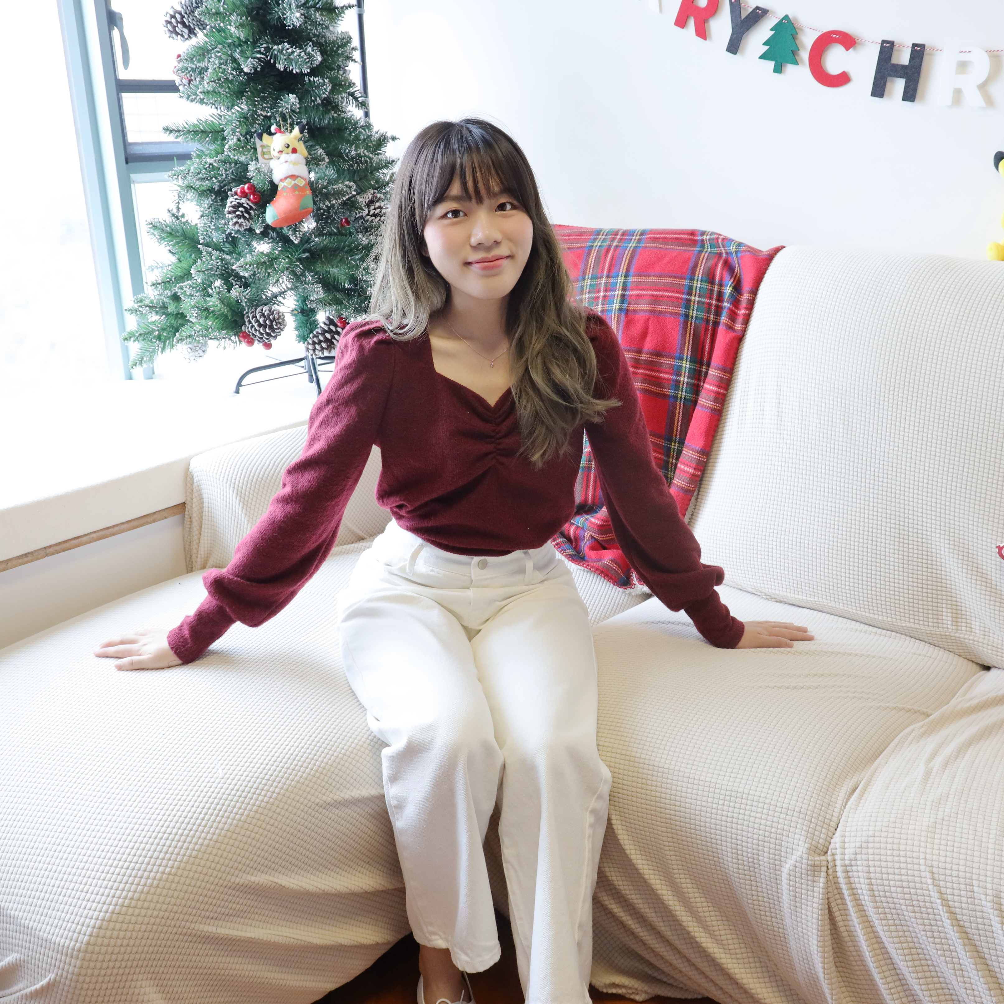 ||PA67||秋冬BASIC闊腳棉長褲