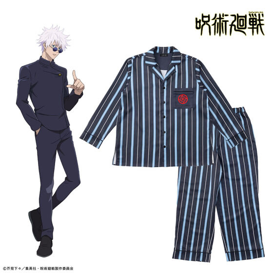 Pbandai 預訂2024/3月 ONOFFYFREE 呪術廻戦 サテンパジャマ（五条悟/夏油傑）