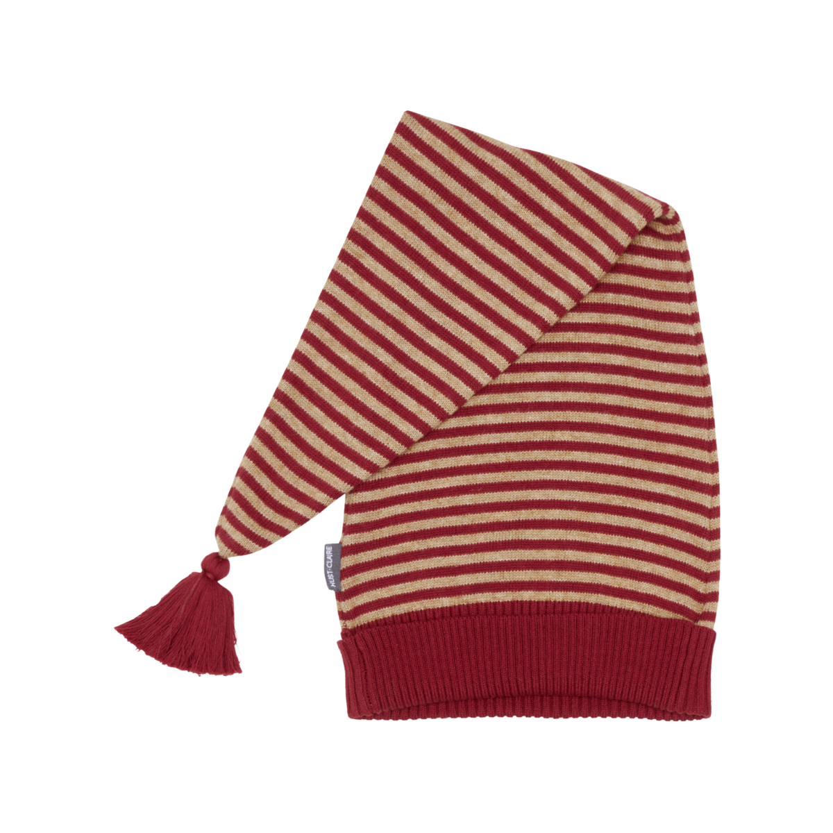 〖 Hust & Claire 〗紅色金條紋聖誕帽