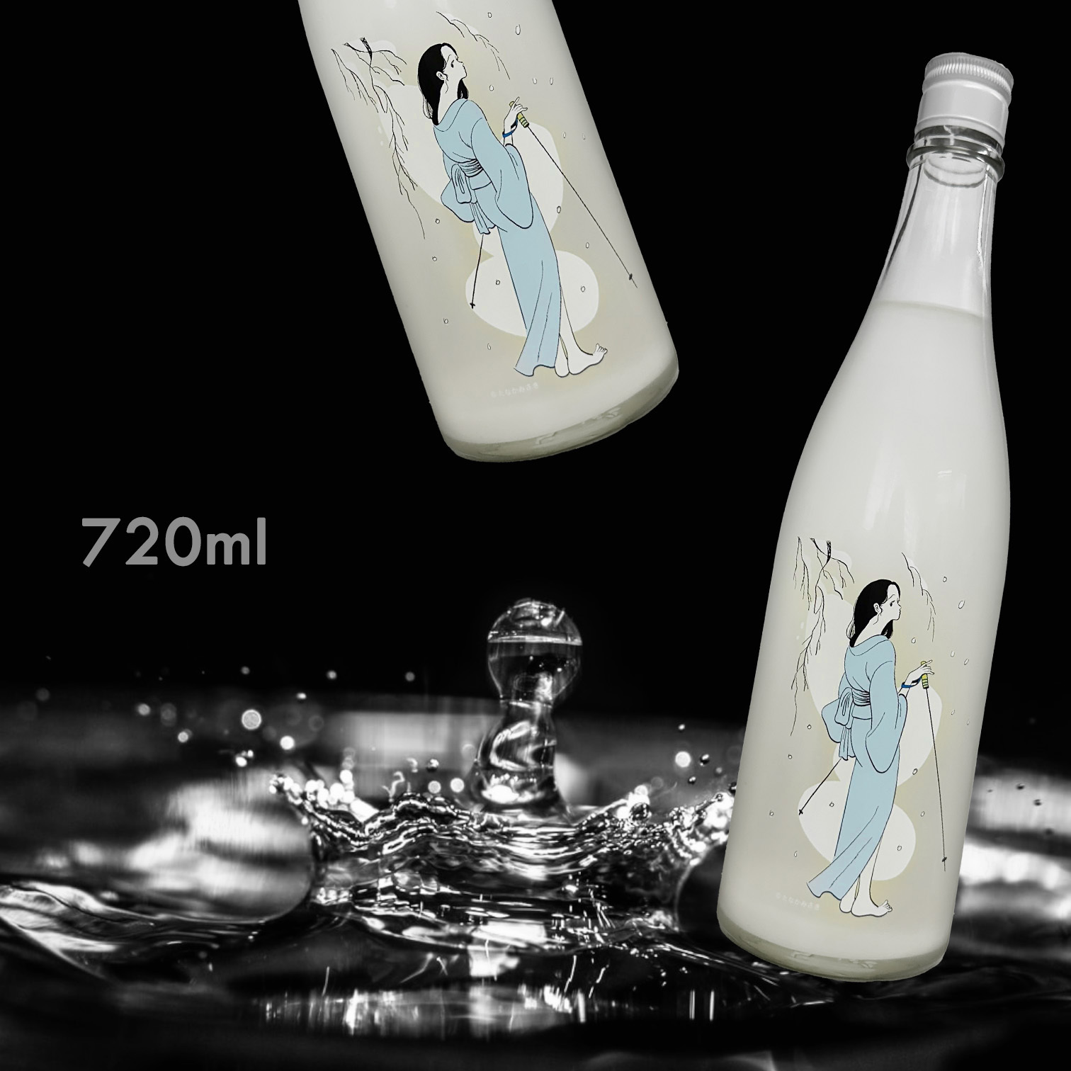大嶺 Ohmine ✕ Misaki Tanaka 三粒米 雪女 純米 原酒 (720ML) (冬季限定)