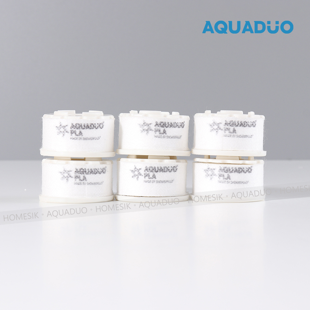 AQUADUO SF-1000SS 水龍頭過濾器PLA濾芯 (6件裝) SF-1000SS-R6