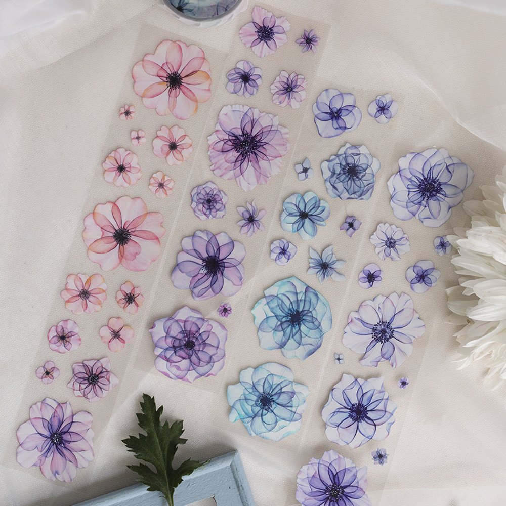 樂意Loi．翦花 5cm亮面PET膠帶 <整捲/分裝>