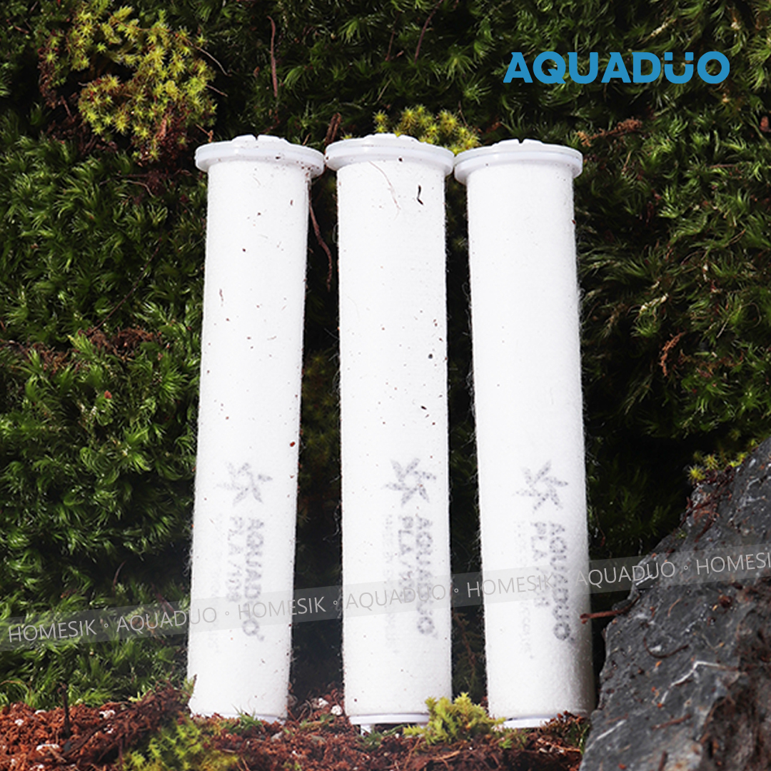 AQUADUO 環保可降解 過濾花灑頭PLA濾芯 (3件裝) 580RF-R3