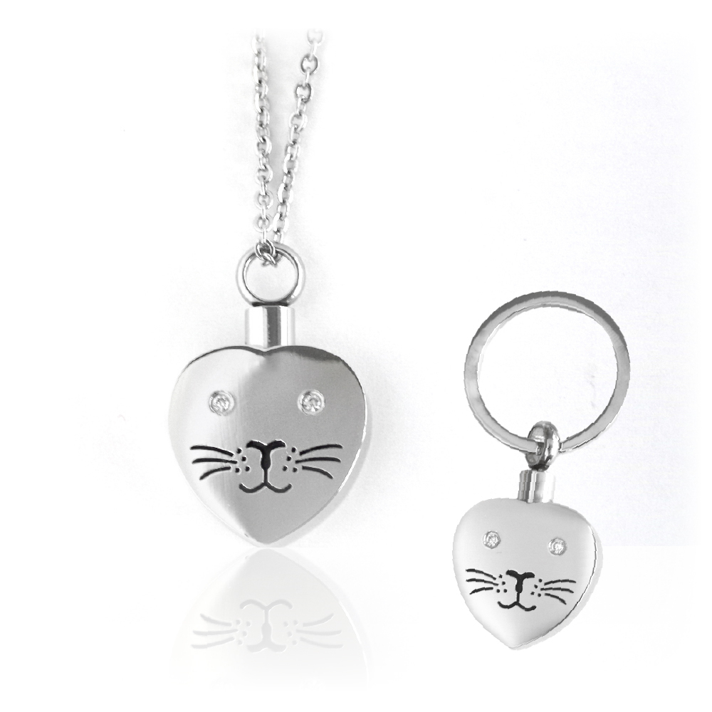 回憶系列-毛孩紀念項鍊 貓咪臉