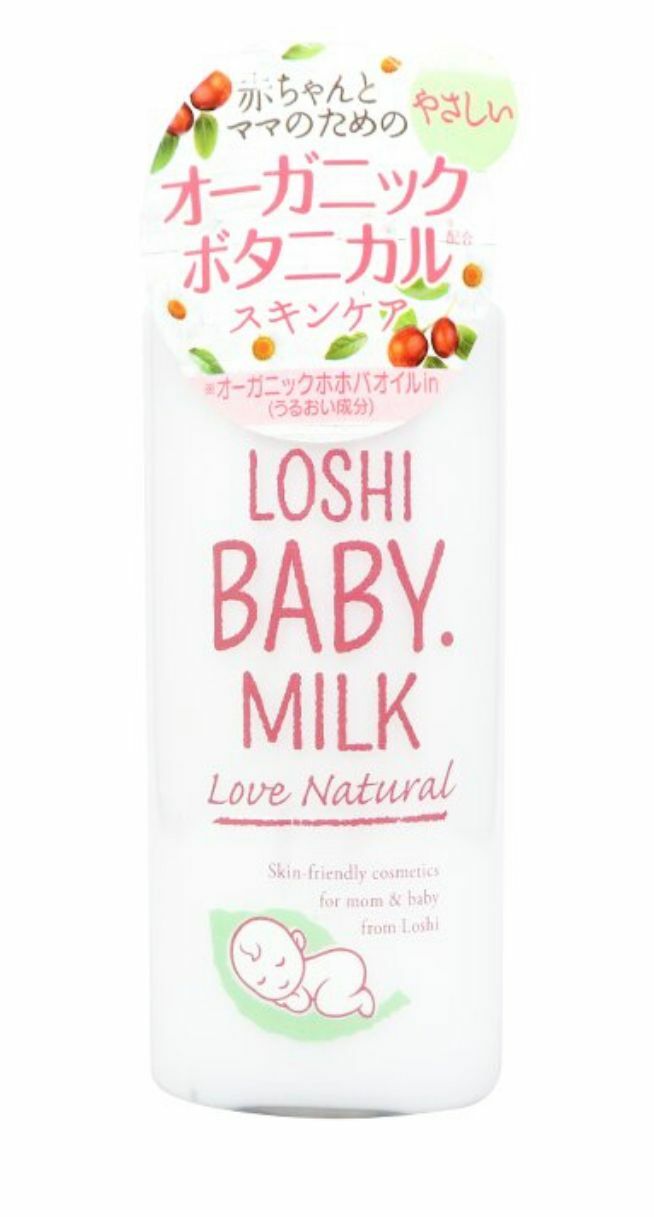 日本製 LOSHI 低敏天然牛奶身體乳液 120ml #SQ120406