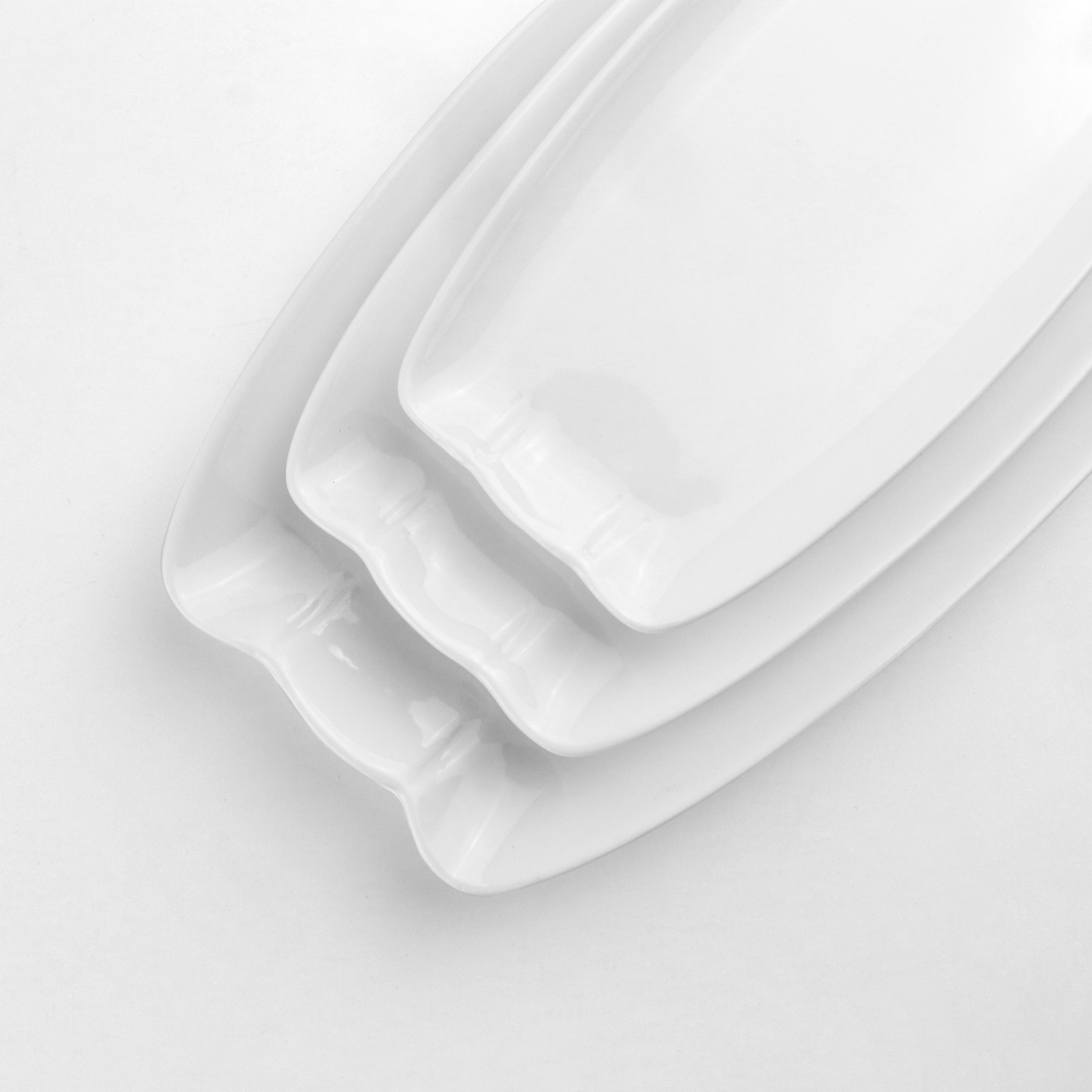 英菲 花心長方盤 AS15-006-01-1【陶杯杯瓷器】