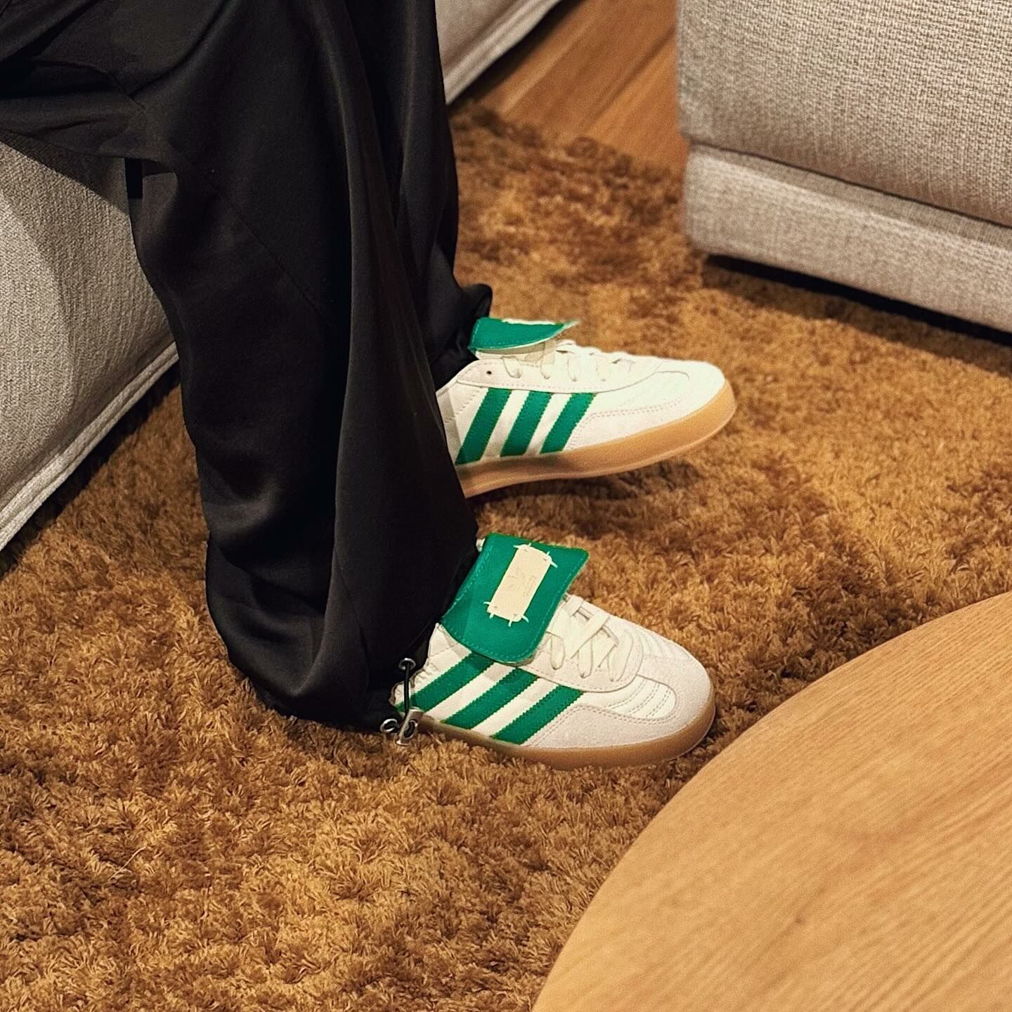Adidas Originals Gazelle Indoor  X FOOT INDUSTRY 奶油綠 生膠底 聯名款 男女尺寸 IG3518