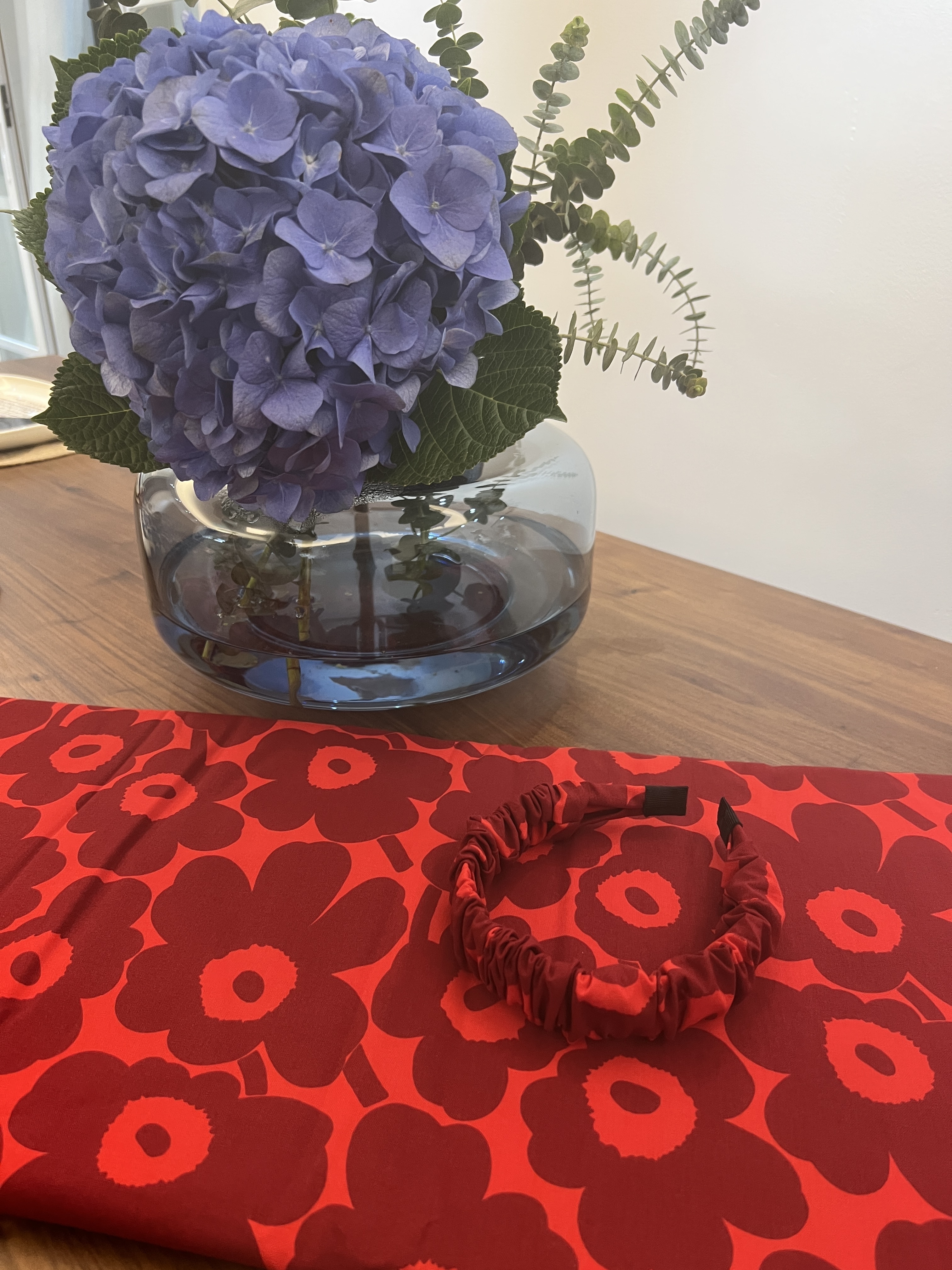 Marimekko 波浪頭cool | red x dark red