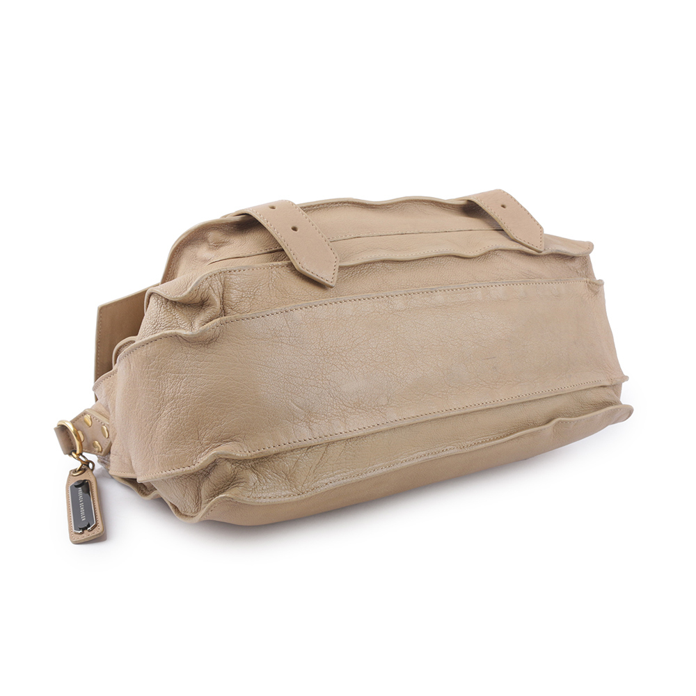 【PROENZA SCHOULER】金釦中型手提斜背二用包(膚色) MP1237268-SG