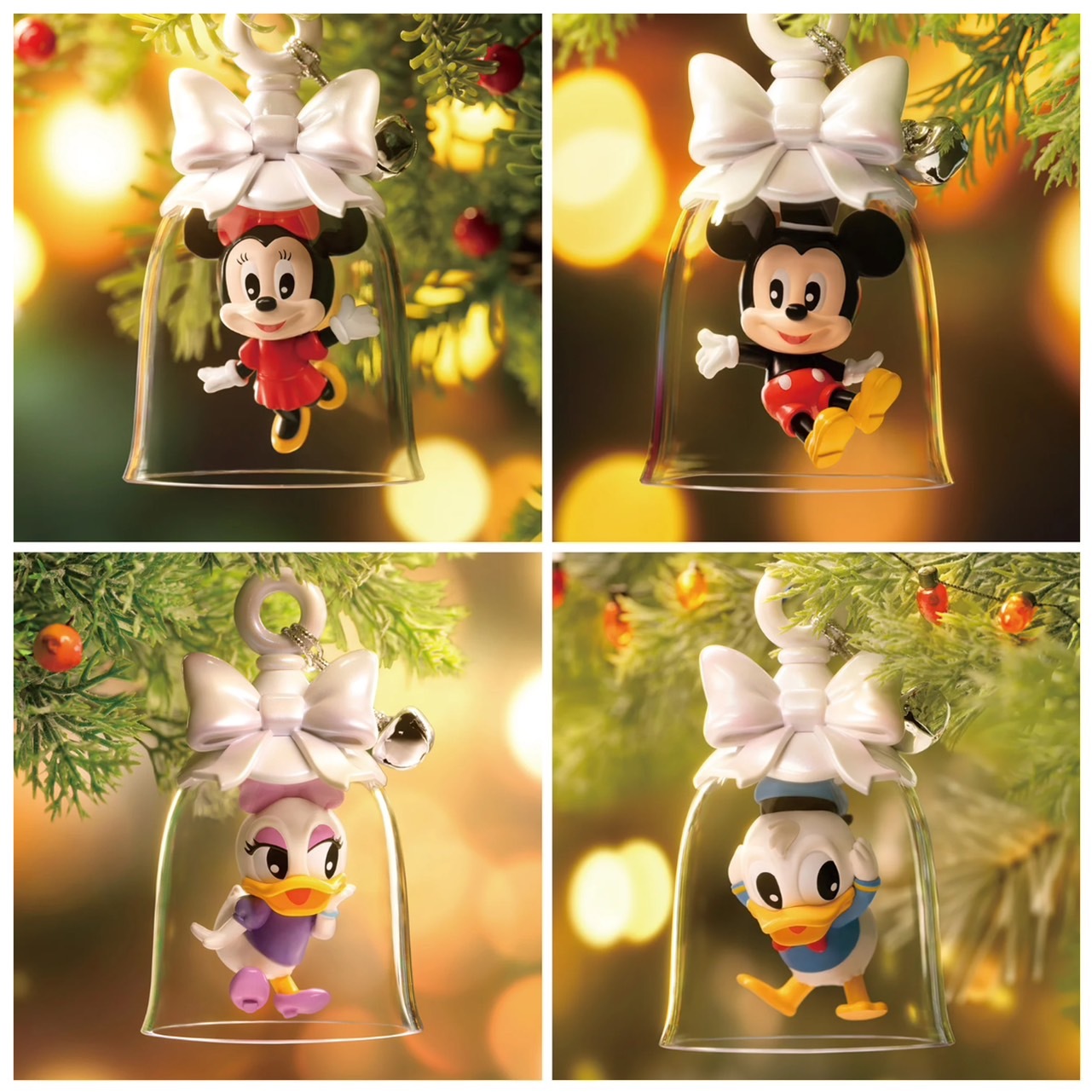迪士尼100週年✨聖誕盲盒系列 聖誕鈴鐺 吊飾 12款+1隱藏