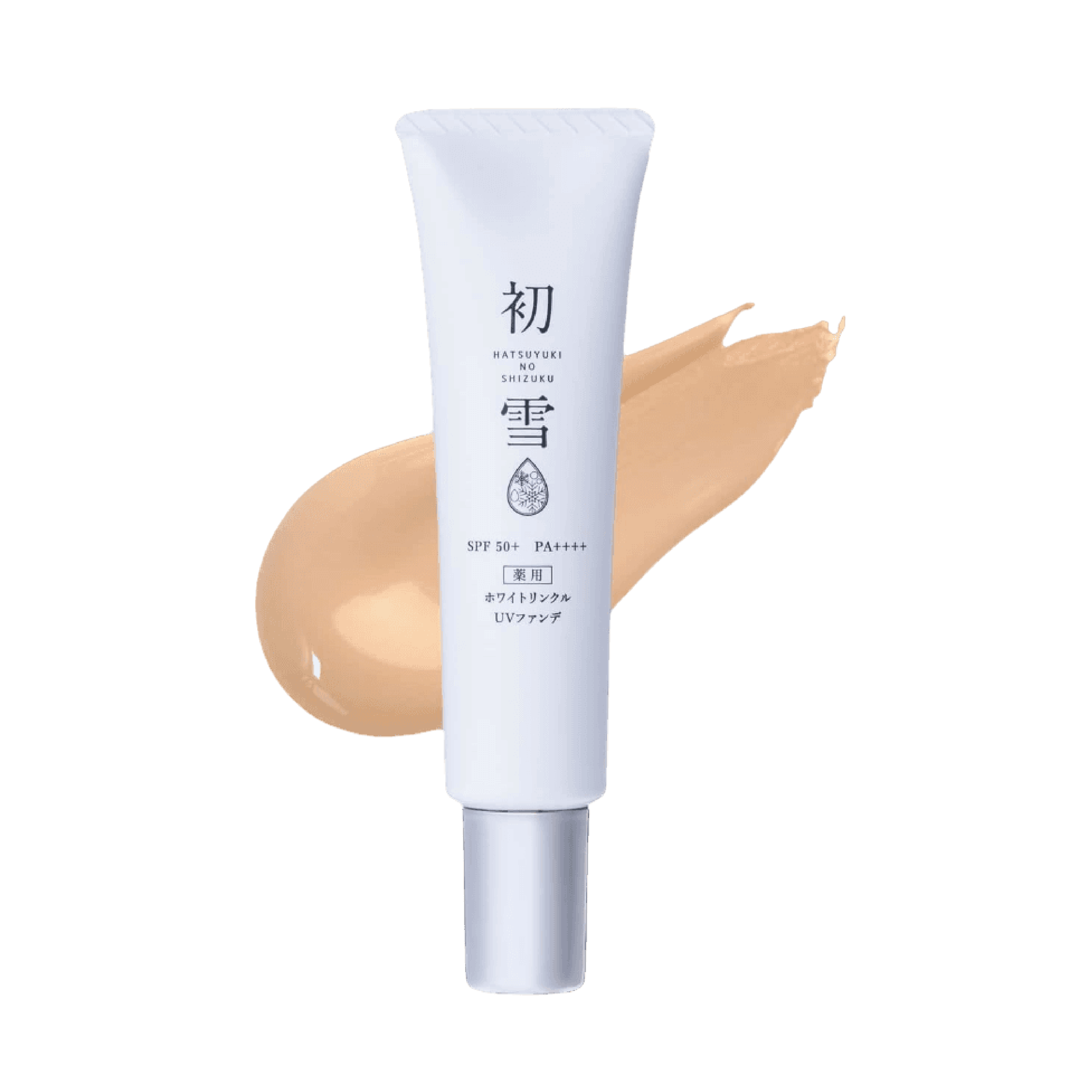 初雪之雫 藥用美白抗皺防曬粉底 35g