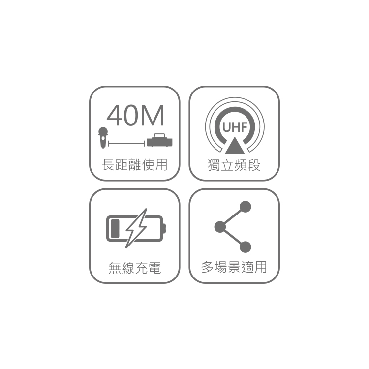 DVM190 The Voice UHF無線麥克風組