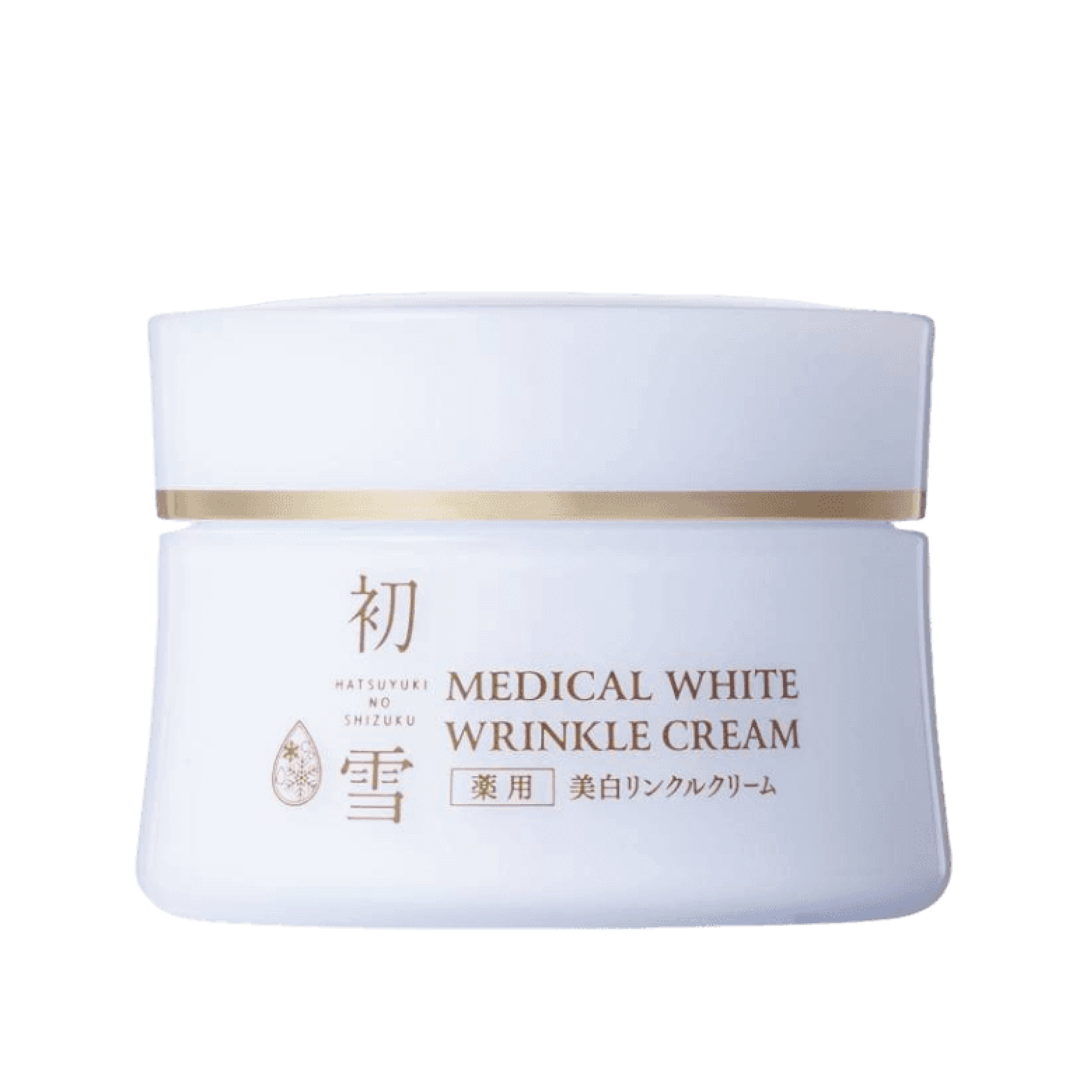 初雪之雫 藥用美白抗皺霜 30g