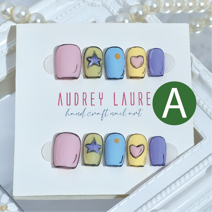 Audrey Laure 手工穿戴甲A (10003A)