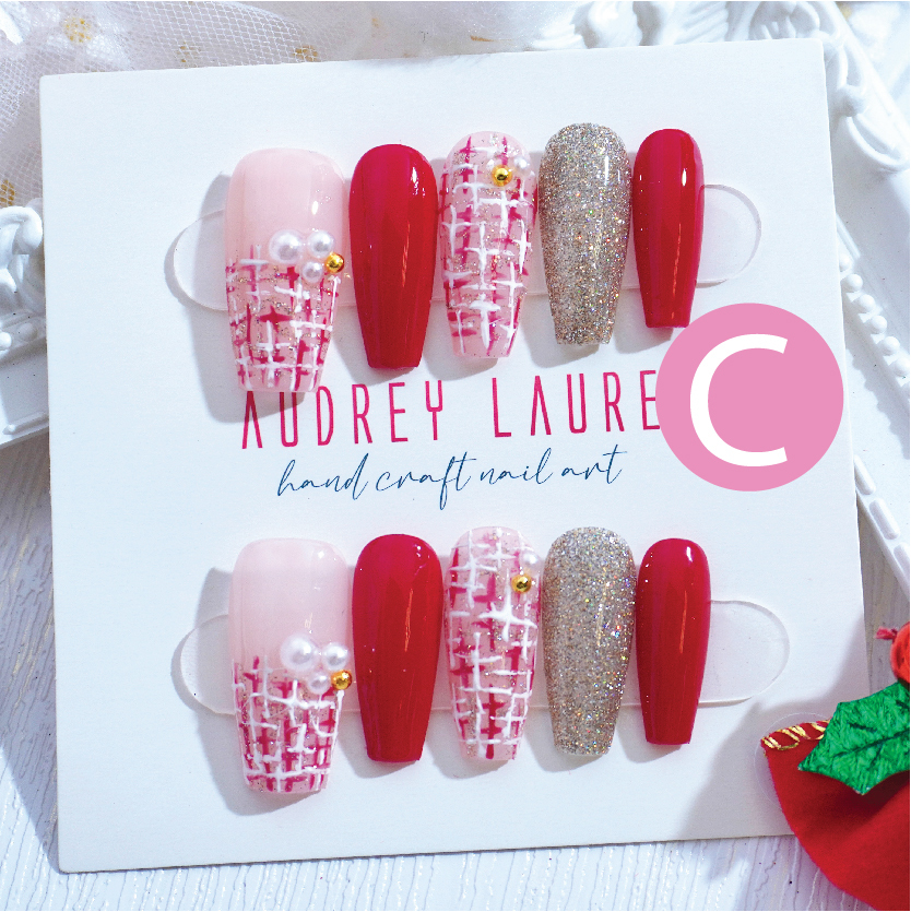 Audrey Laure 手工穿戴甲 C  (10030C)