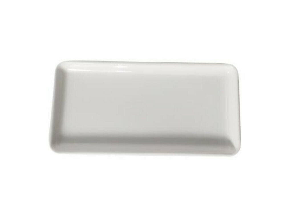 美耐皿托盤/白 22.5x11.5cm