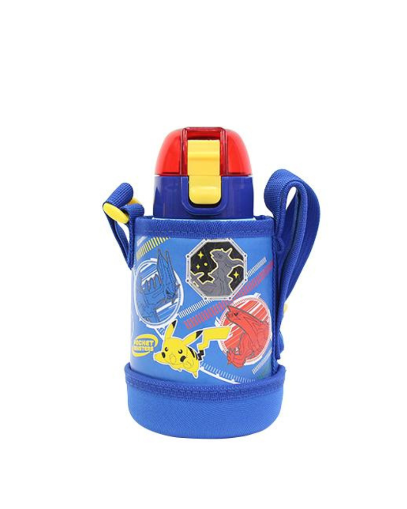 Skater 寵物小精靈不銹鋼水壺連收納袋 400ml