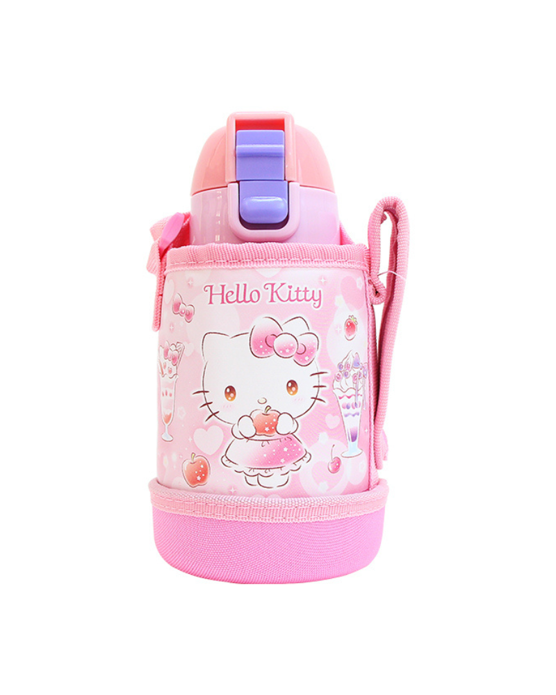 Skater Hello Kitty不銹鋼水壺連收納袋 400ml