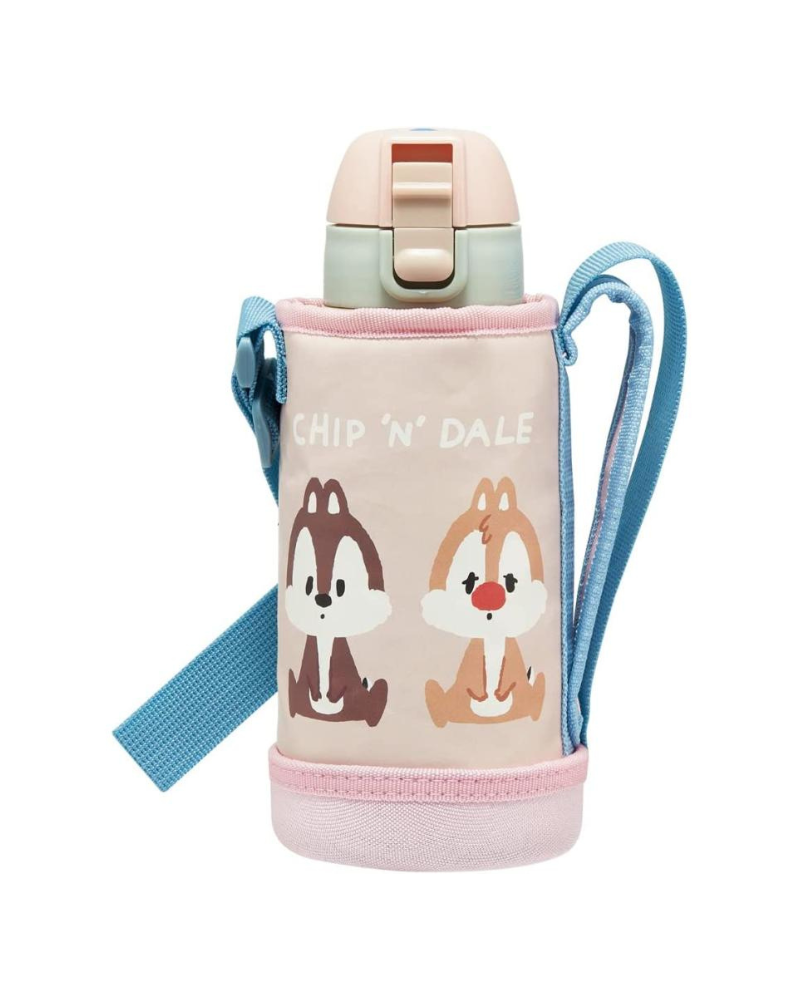Skater Chip&Dale 不銹鋼水壺連收納袋 600ml